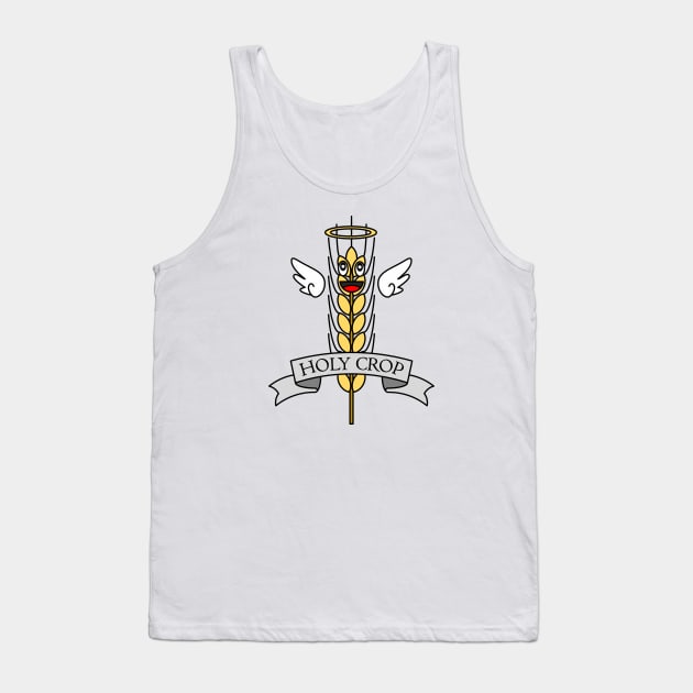 Holy Crop Barley Tank Top by inotyler